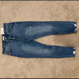 Jeans - distressed from Loft!
